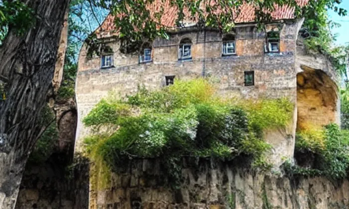 Hrad na Radči – noc