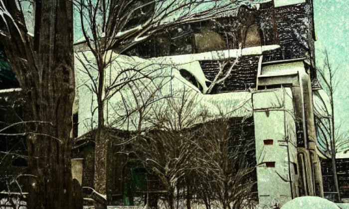 Hrad na Radči – winter