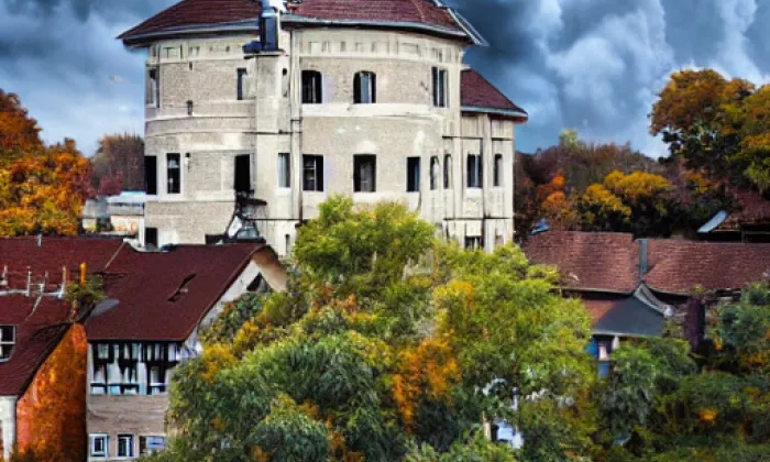 hrad Nové Hrady – autumn