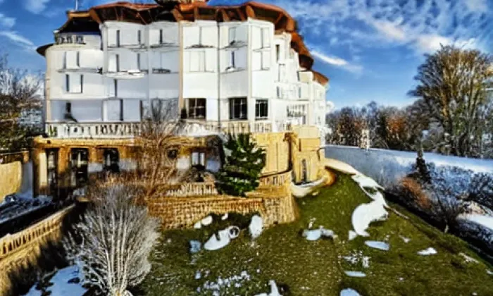 hrad Nové Hrady – winter