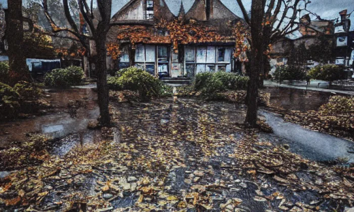 hrad Sobín – autumn