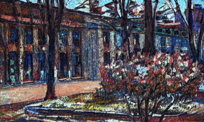 hrad Sobín – spring