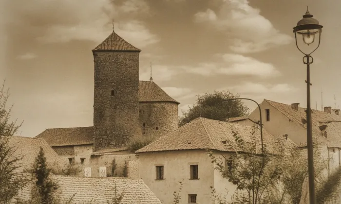 hrad Týnec nad Sázavou – historical