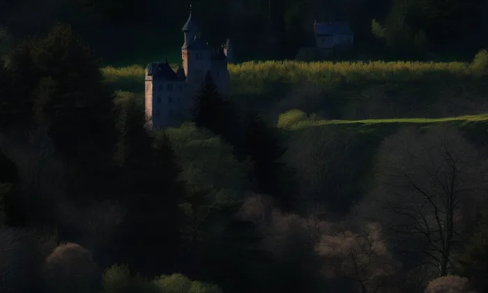 Hrad u Loubí – spring