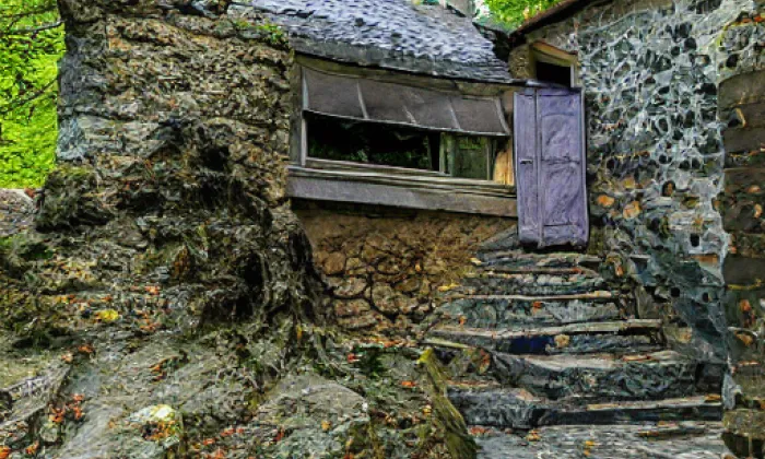Hrad Vildštejn – podzim
