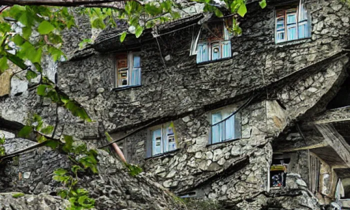 Hrad Vildštejn – zima