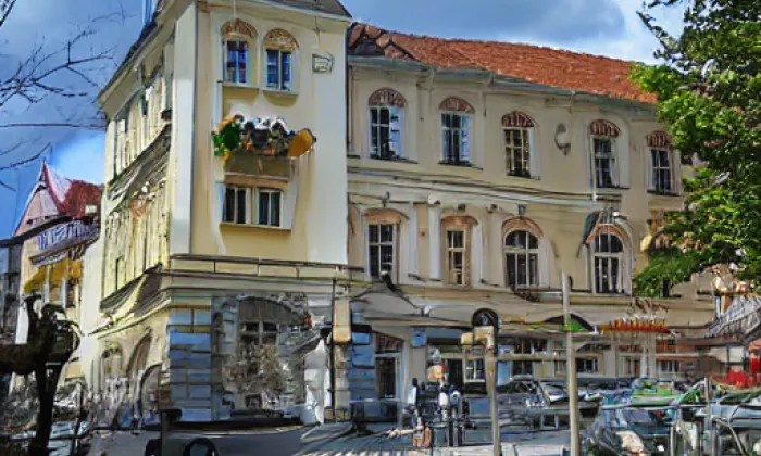 Hradecká brána (Třeboň) – podzim