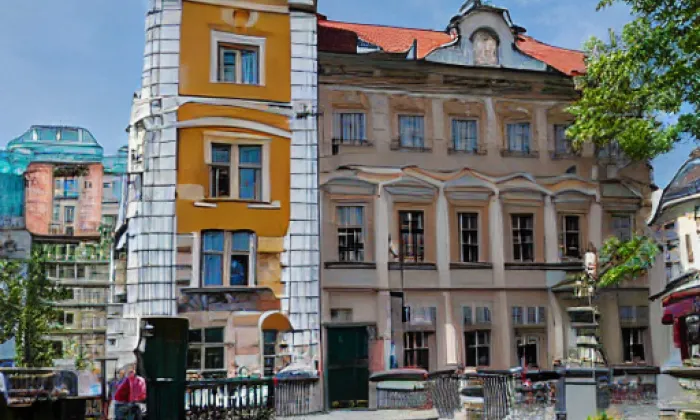Hradecká brána (Třeboň) – léto