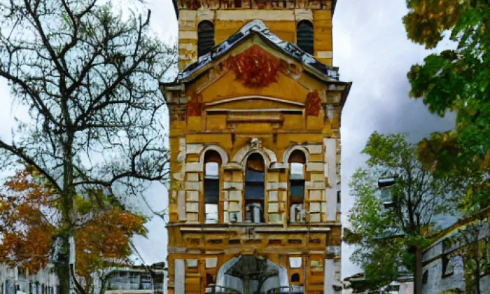 Hrobka Metternichů v Plasích – autumn