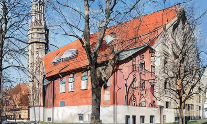 Husův sbor v Českých Budějovicích – podzim