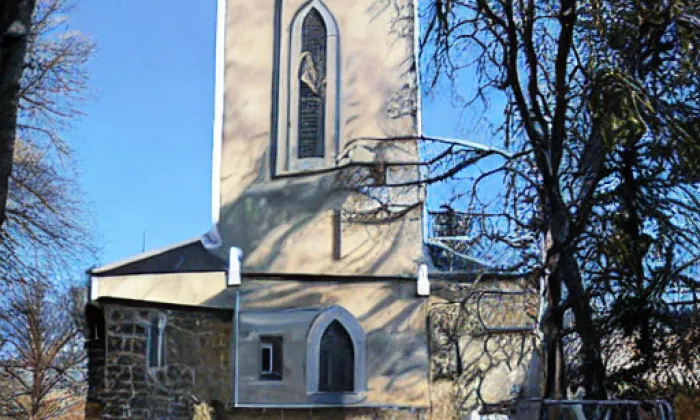 Husův sbor v Lošticích – winter