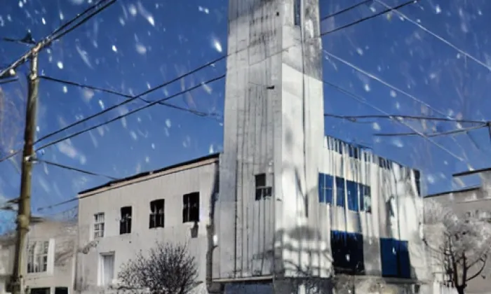 Husův sbor v Náměšti nad Oslavou – zima