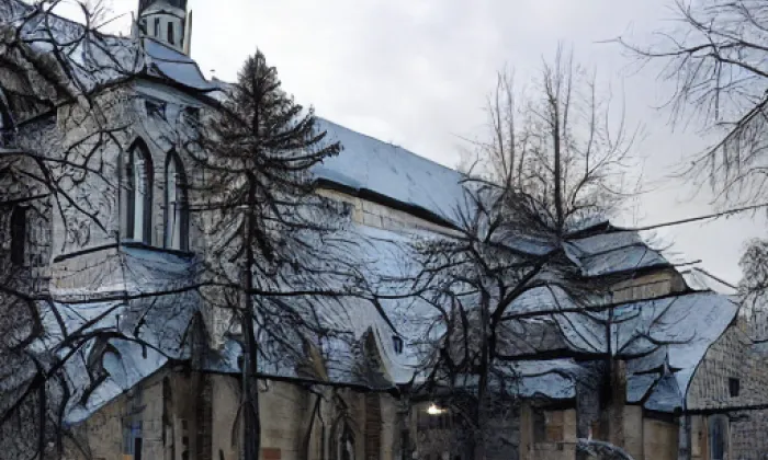Husův sbor v Ostravě-Michálkovicích – autumn