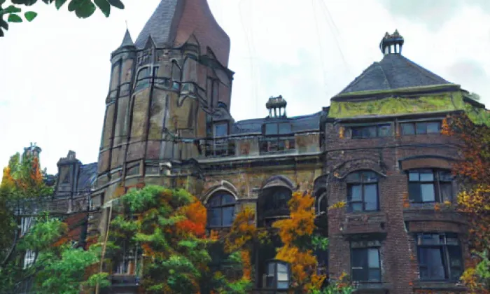 husitský kostel v Zábřehu na Moravě – autumn