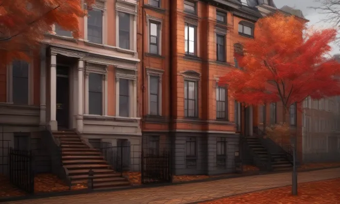 Husova čp. 13 – autumn