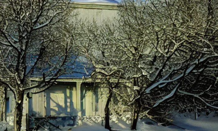 Husovy sady – winter