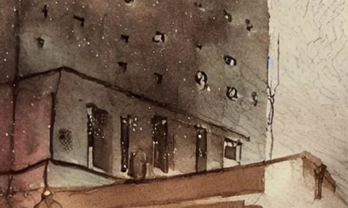 Hutě – noc