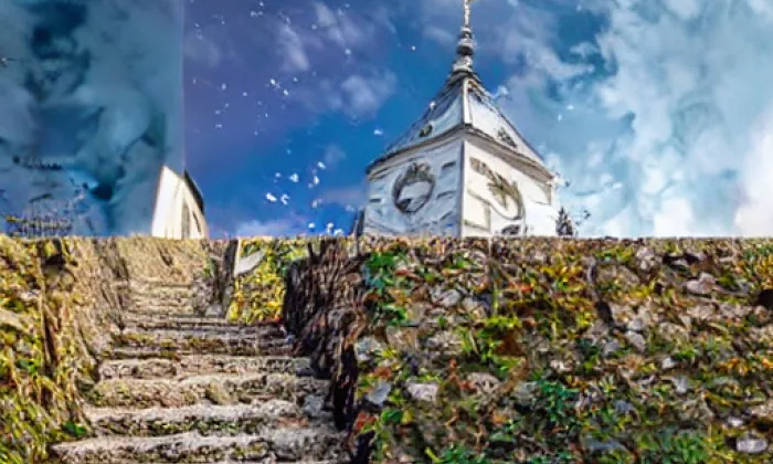 Křížová cesta na Svatém kopečku v Mikulově – spring