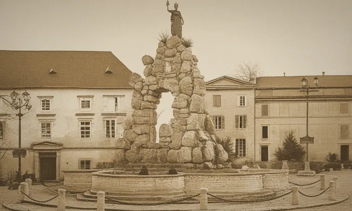 Kašna Parnas – historická rekonstrukce