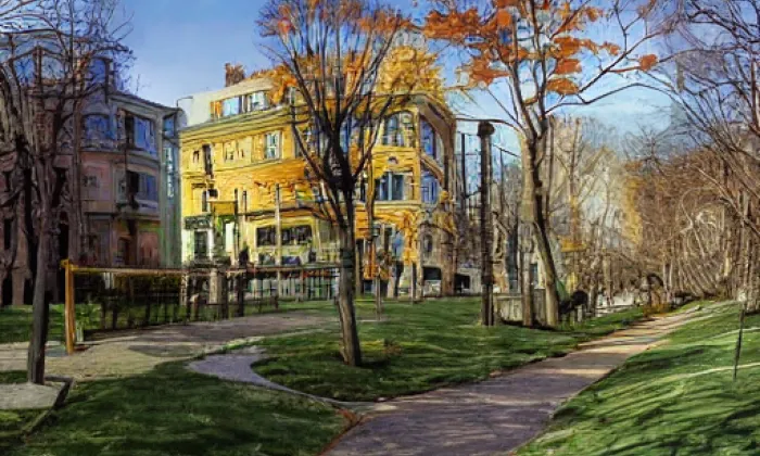Kaizlovy sady – spring