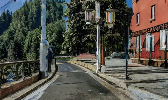 Kalikovský most – zima