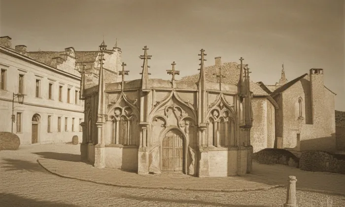 Kamenná kašna v Kutné Hoře – historical
