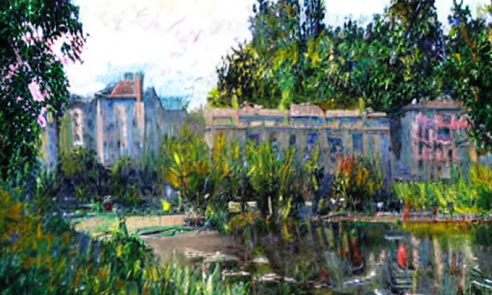 Kamenný most – jaro