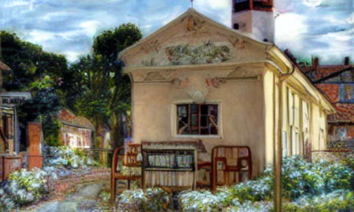 kaple (Dobkovičky) – jaro