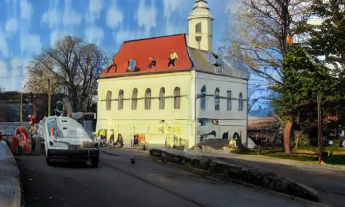 kaple Anděla Strážce (Čeradice) – jaro