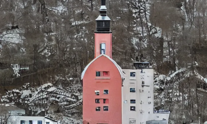 kaple bývalého vojenského hřbitova – noc