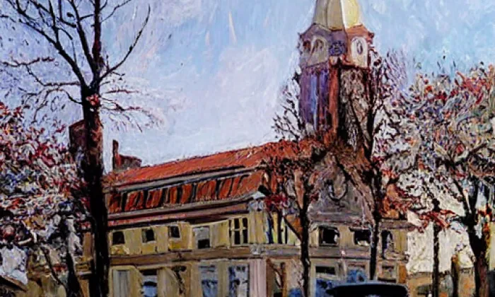 kaple Božského Srdce Páně (Solnice) – jaro