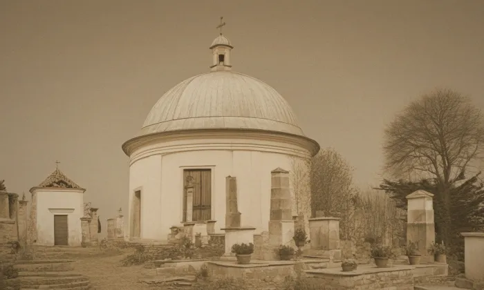 kaple hřbitovní svatého Jiří s areálem – historical
