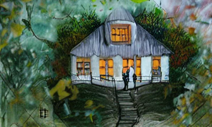 Kaple Korunování Panny Marie (Niměřice) – autumn