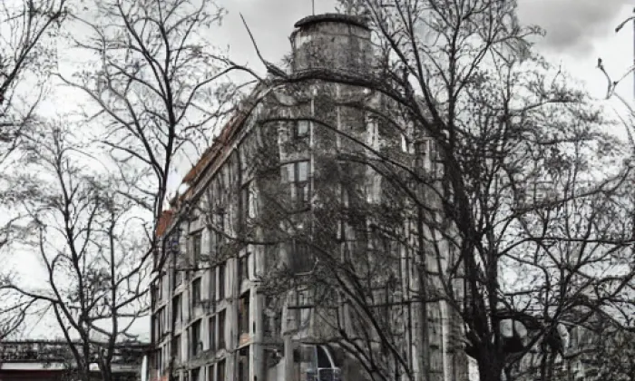 kaple Nalezení svatého Kříže (Stodůlky) – podzim