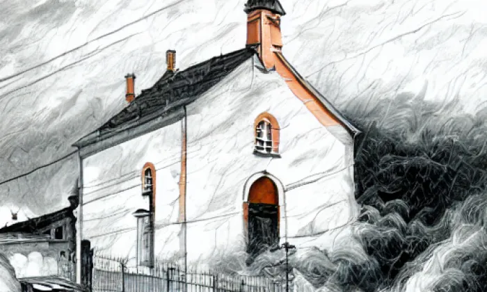 kaple Nanebevzetí Panny Marie (Tuhnice) – autumn