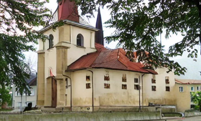 kaple Nanebevzetí Panny Marie (Vevčice) – summer