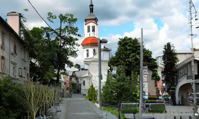 kaple Narození Panny Marie (Polánka) – jaro