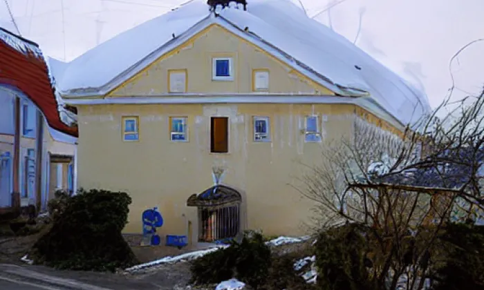 Kaple Navštívení Panny Marie (Děhylov) – zima