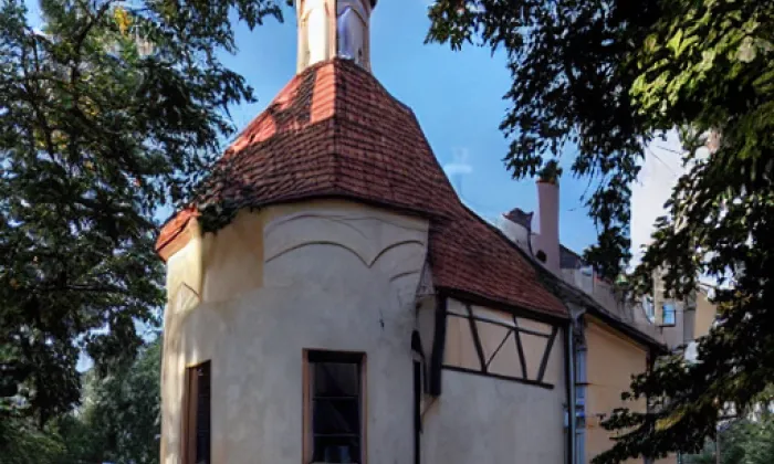 Kaple Nejsvětější Trojice (Dejvice) – summer