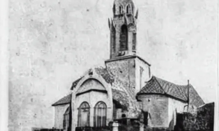 kaple Nejsvětější Trojice (Dolní Poustevna) – akvarel