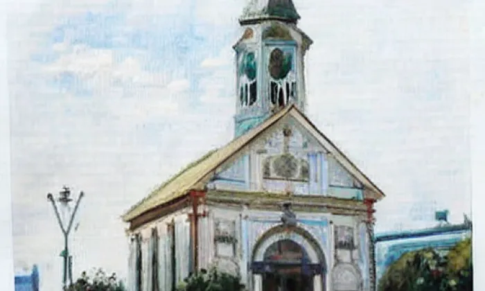kaple Nejsvětější Trojice (Dolní Poustevna) – jaro