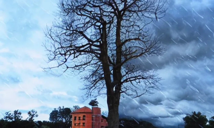 kaple Nejsvětější Trojice (Doubice) – autumn
