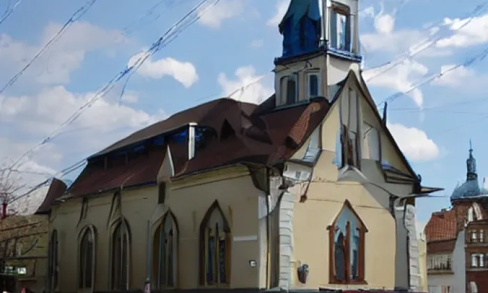 kaple Nejsvětější Trojice (Lom) – zima