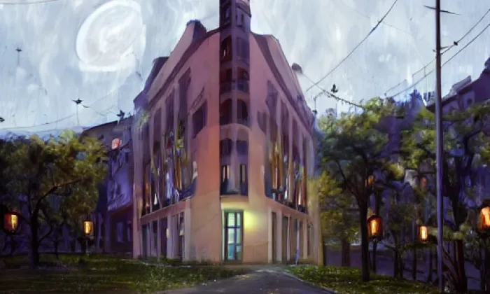 kaple Nejsvětější Trojice (Svor) – noc