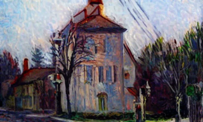 kaple Nejsvětější Trojice (Svor) – jaro