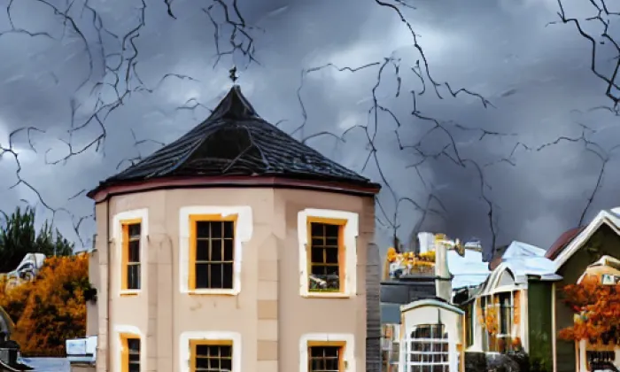 kaple Nejsvětější Trojice (Teplá) – autumn