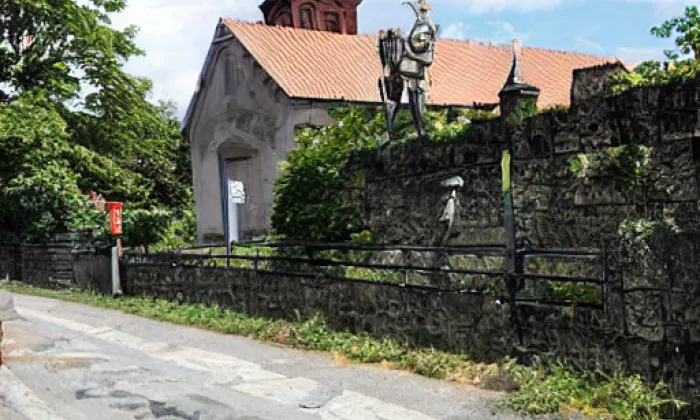 kaple Panny Marie (Česká Metuje) – jaro