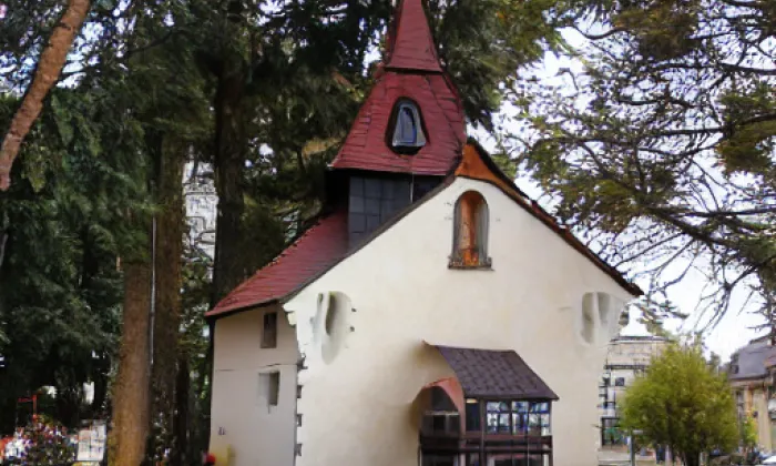 kaple Panny Marie (Hřibojedy) – akvarel