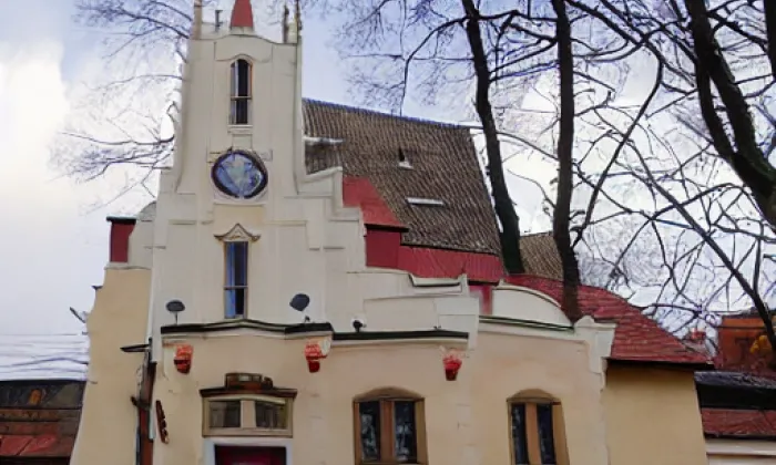 kaple Panny Marie (Křovice) – jaro