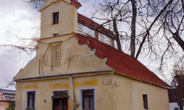 kaple Panny Marie (Křovice) – zima